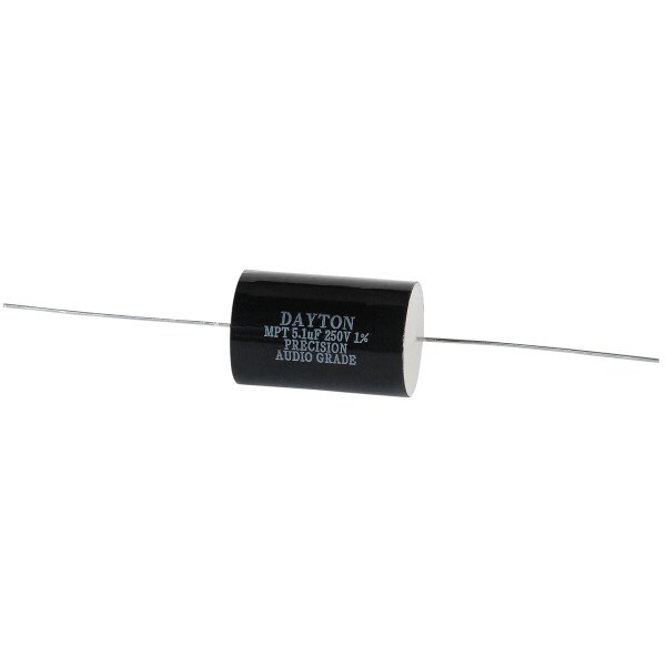 Main product image for Dayton Audio PMPC-5.1 5.1uF 250V Precision Audio C 027-232